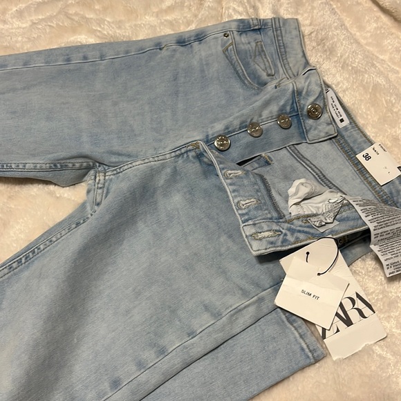 Zara Denim Jeans Indigo - Picture 2 of 7